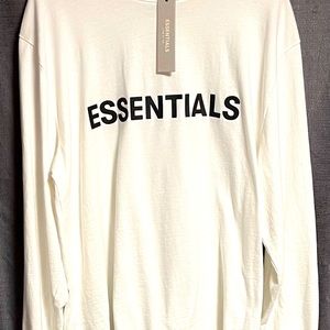 SOLD! Fear of God Essentials 3D Long Sleeve T